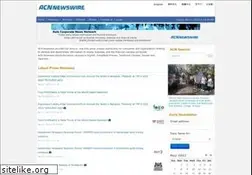 Sites similar to acnnewswire.com