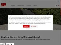 Sites similar to aco-detego.de