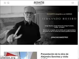 Sites similar to acoarte.org