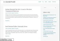 Sites similar to acolorfulworld.com