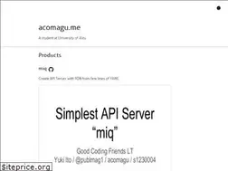 Sites similar to acomagu.me