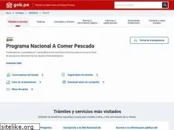 Sites similar to acomerpescado.gob.pe