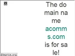 Sites similar to acomms.com