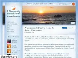 Sites similar to acommunityfuneralhome.com