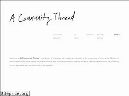 Sites similar to acommunitythread.com
