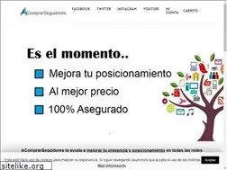 Sites similar to acomprarseguidores.com