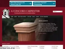 Sites similar to aconcordcarpenter.com