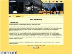 Sites similar to aconite-music.de