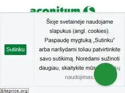 Sites similar to aconitum.lt