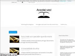 Sites similar to acordaivos.org