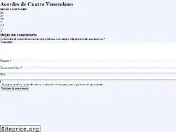 Sites similar to acordesdecuatro.com