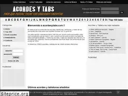 Sites similar to acordesytabs.com