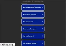 Sites similar to acornfinancialservices.com