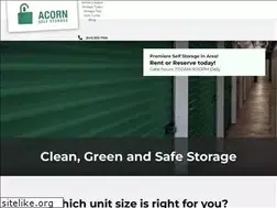 Sites similar to acornstoragemedford.com