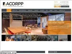 Sites similar to acorpp.com.au