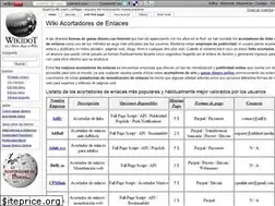 Sites similar to acortadoresenlaces.wikidot.com