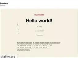 Sites similar to acortame.xyz