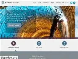 Sites similar to acoruscapital.com
