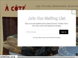 Sites similar to acoterestaurant.com