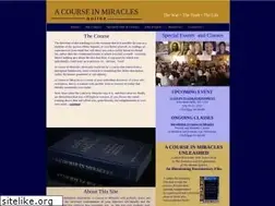 Sites similar to acourseinmiraclesonline.com