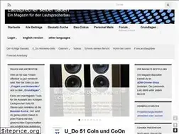 Sites similar to acoustic-design-magazin.de