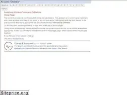 Sites similar to acoustic-glossary.co.uk