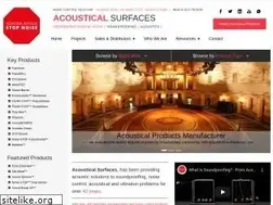 Sites similar to acousticalsurfaces.in