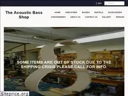 Sites similar to acousticbassshop.com