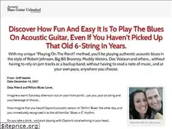 Sites similar to acousticbluesguitarunleashed.com