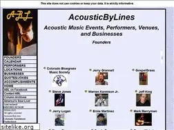 Sites similar to acousticbylines.com