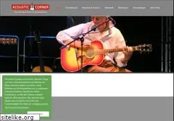 Sites similar to acousticcorner.de
