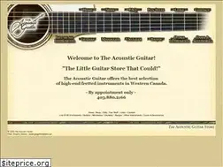 Sites similar to acousticguitar.net