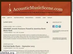 Sites similar to acousticmusicscene.com