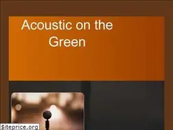 Sites similar to acousticonthegreen.com