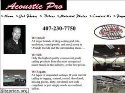 Sites similar to acousticpro.net