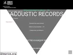 Sites similar to acousticrecords.ru
