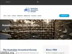Sites similar to acoustics.org.au