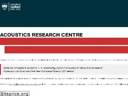 Sites similar to acoustics.salford.ac.uk