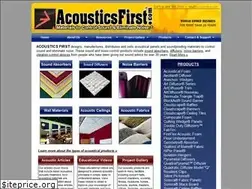 Sites similar to acousticsfirst.com