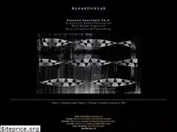 Sites similar to acousticslab.org