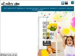 Sites similar to acpartyhire.com.au