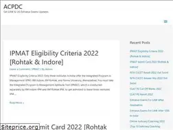 Sites similar to acpdc.in