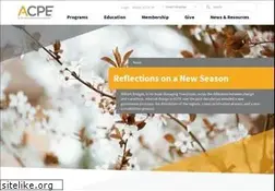 Sites similar to acpe.edu