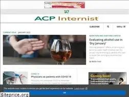 Sites similar to acpinternist.org