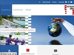 Sites similar to acqua-alta.de