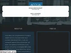 Sites similar to acqua-restaurants.com