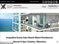Sites similar to acqualinaresidencesmiami.com