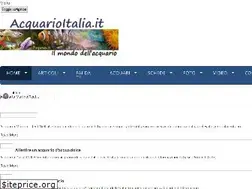 Sites similar to acquarioitalia.it