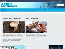 Sites similar to acquesotterranee.it