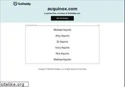 Sites similar to acquinox.com